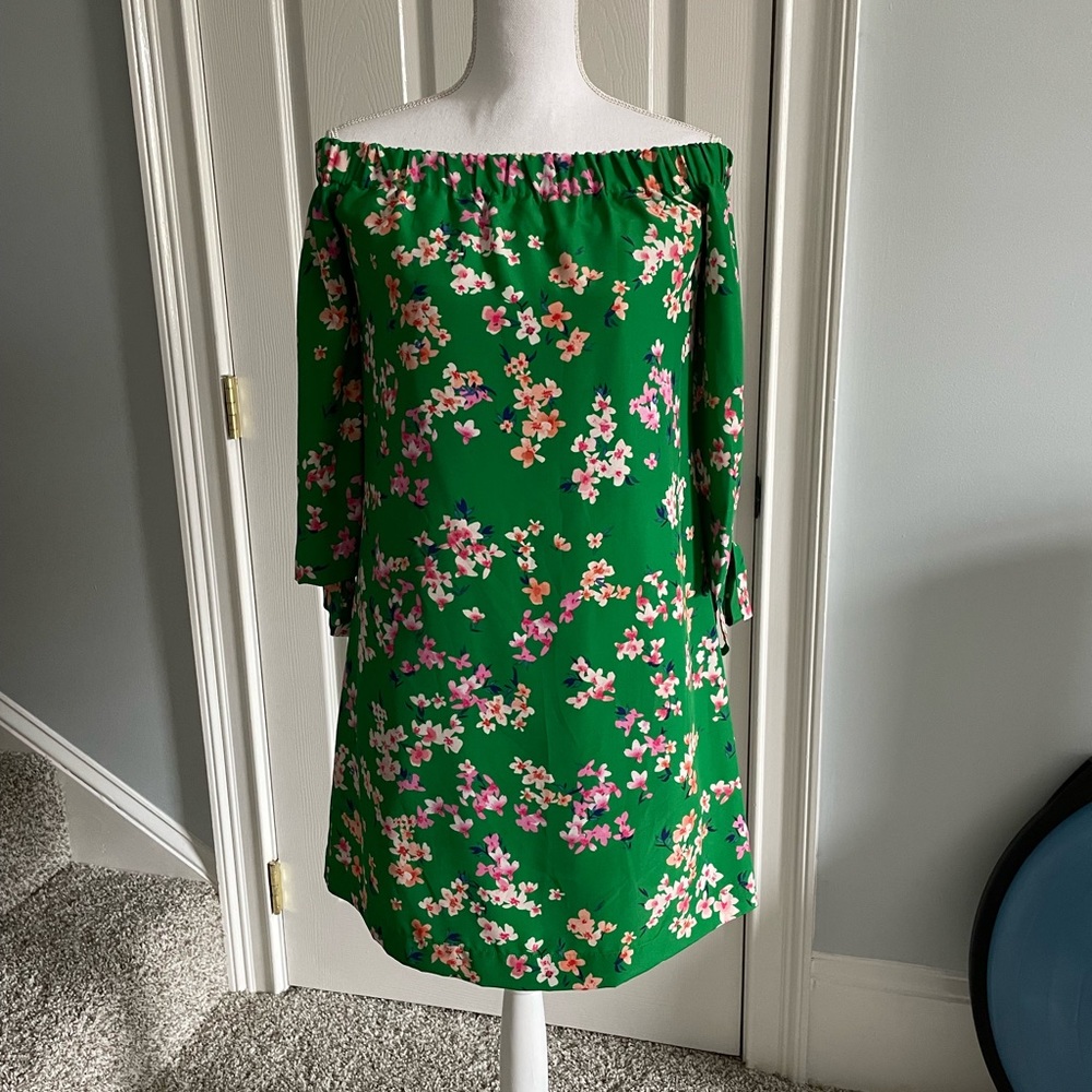 Spring off the shoulder dress